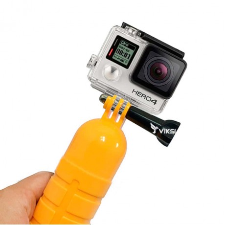 Ручка поплавок для экшин камер GoPro (ребристая)