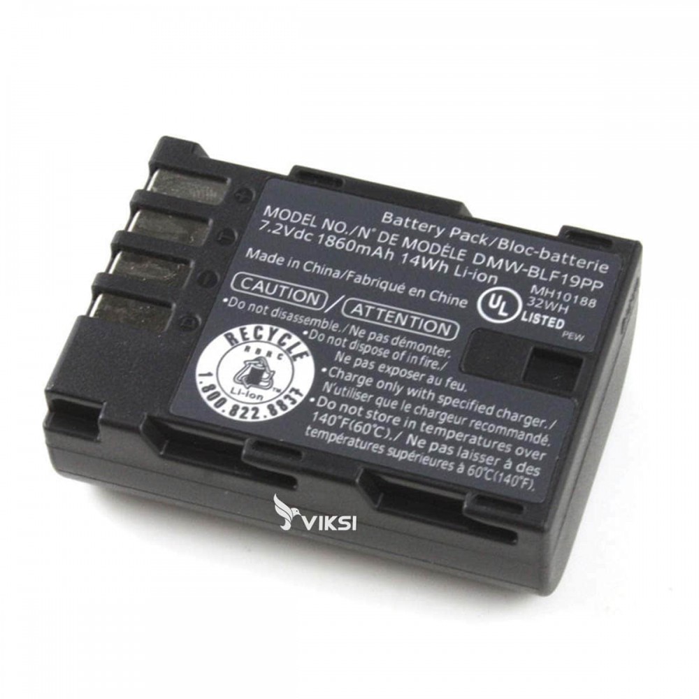 Аккумулятор DMW-BLF19 для Panasonic DMC-GH3, DMC-GH4 (1860 мА*ч )