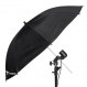 Студийный зонтик отражатель для фотостудии (83 см)