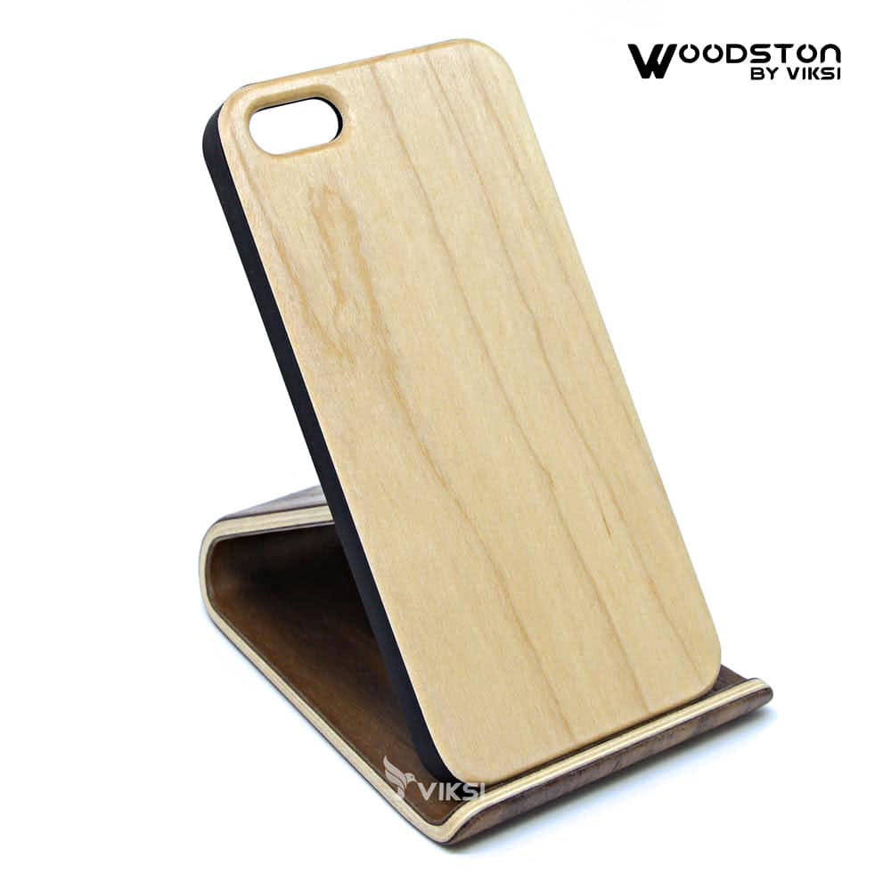 Чехол деревянный Maple для iPhone 5