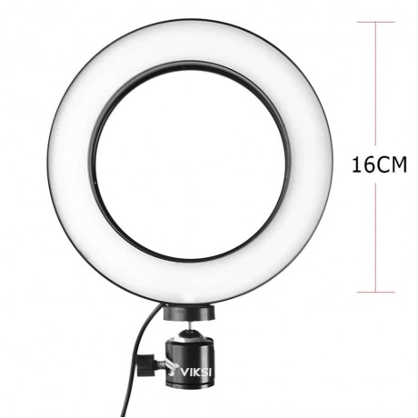 Круговой свет на стойке для фото и видео  (64 светодиодов)